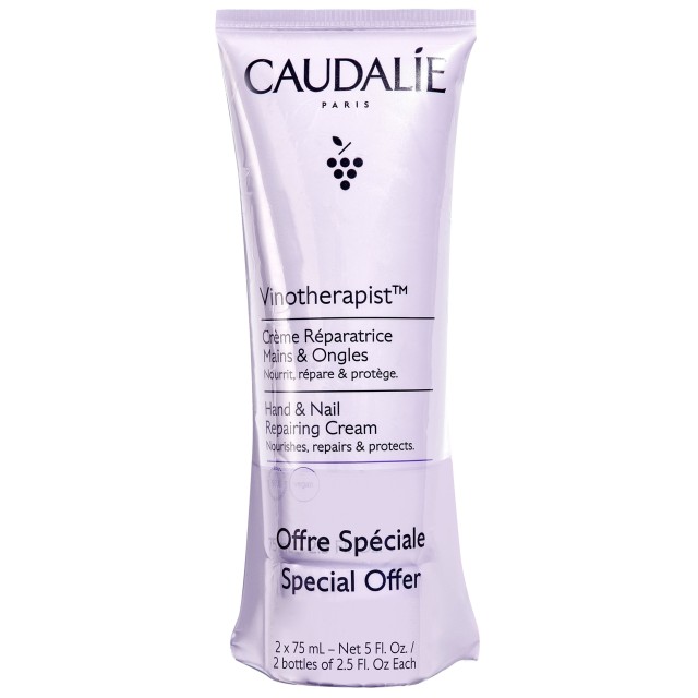 Caudalie Set Vinotherapist Hand & Nail Repairing Cream 2 x 75ml