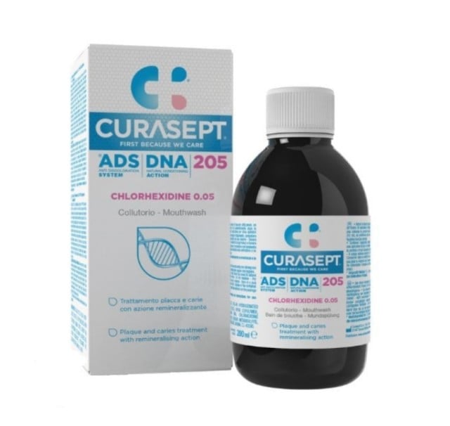 Curasept ADS DNA 205 Στοματικό Διάλυμα με Αντιμικροβιακή Προστασία 200ml