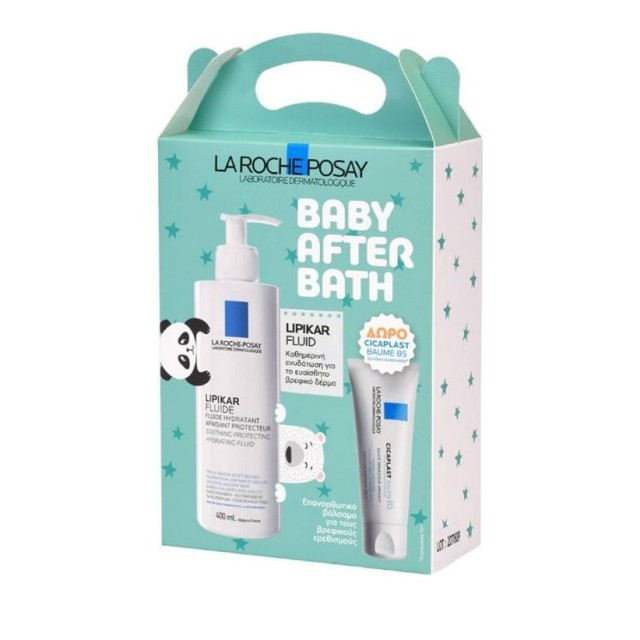 La Roche Posay Set Baby After Bath Lipikar Fluide 400ml + Δώρο Cicaplast Baume B5 15ml