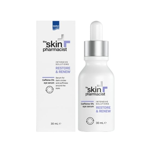 Intermed the Skin Pharmacist Restore & Renew Caffeine 5% Eye Serum Ορός Ματιών με Καφεΐνη 30ml