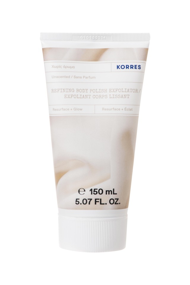 Korres Αναζωογονητικό Scrub Σώματος Χωρίς Άρωμα 150ml