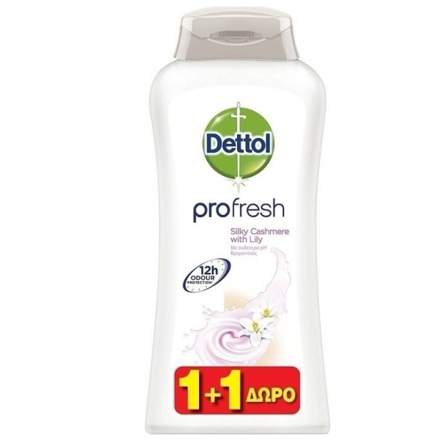 Dettol Profresh Silky Cashmere with Lily 500ml 1+1 ΔΩΡΟ