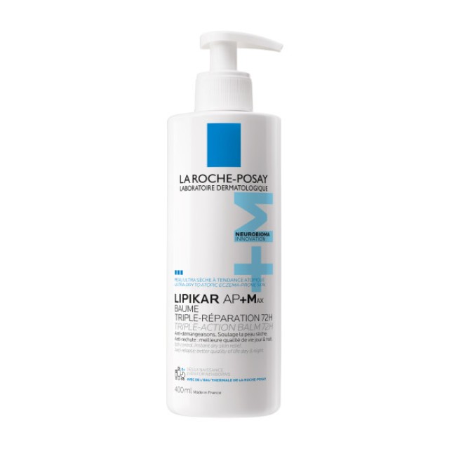 La Roche-Posay Lipikar Baume AP+MAX Ενυδατικό Balm Σώματος 400ml