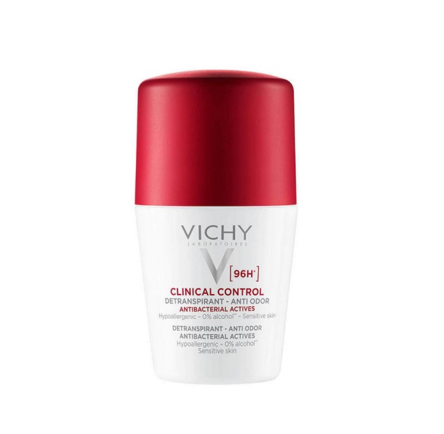 Vichy Clinical Control Roll-On Deodorant & Antiperspirant 96h 50ml