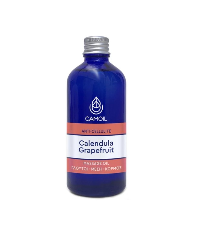 Camoil Calendula-Grapefruit Anti-Cellulite Έλαιο Μασάζ Κατά της Κυτταρίτιδας 100ml