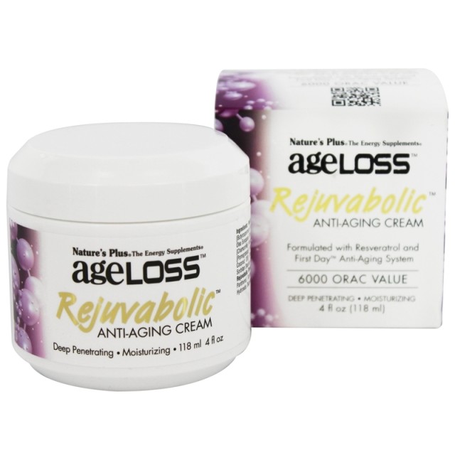 Nature's Plus Ageloss Rejuvabolic anti-aging cream 118ml