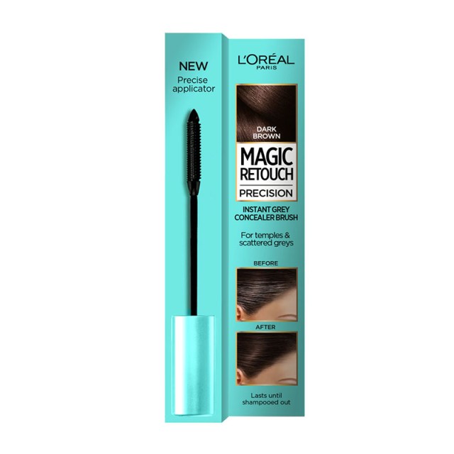 L'Oreal Paris Magic Retouch Precision 2 Dark Brown 8ml