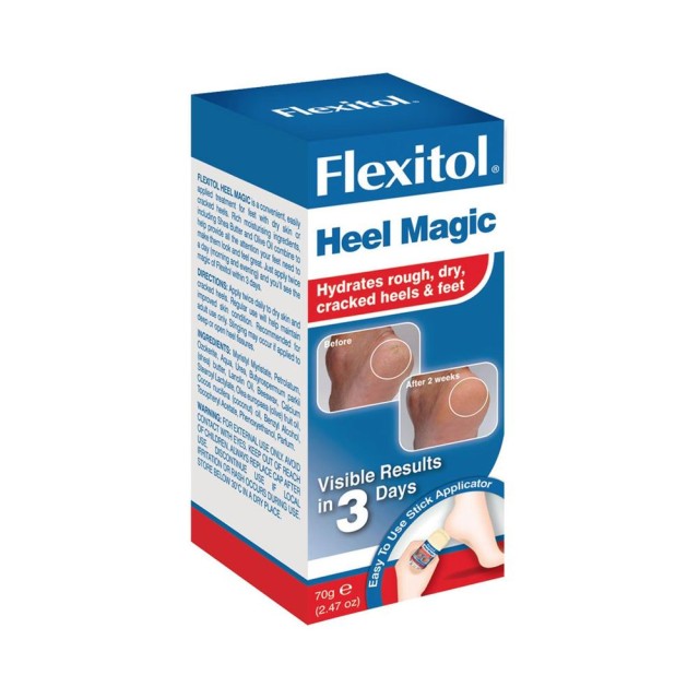 FLEXITOL HEEL MAGIC Στίκ Ενυδάτωσης για Ξηρά Πόδια & Φτέρνες 70g