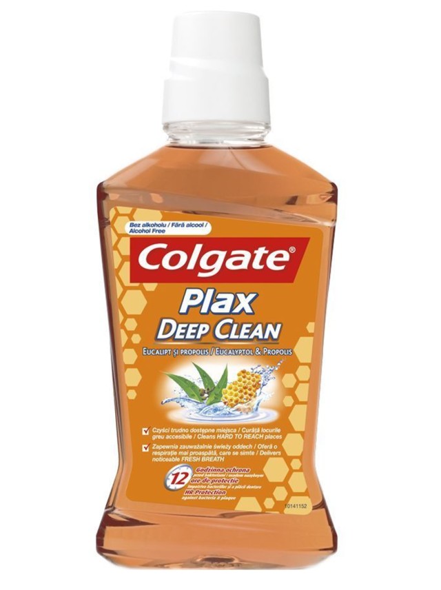 Colgate Plax Natural Mouthwash με Μέλι & Ευκάλυπτο 500ml