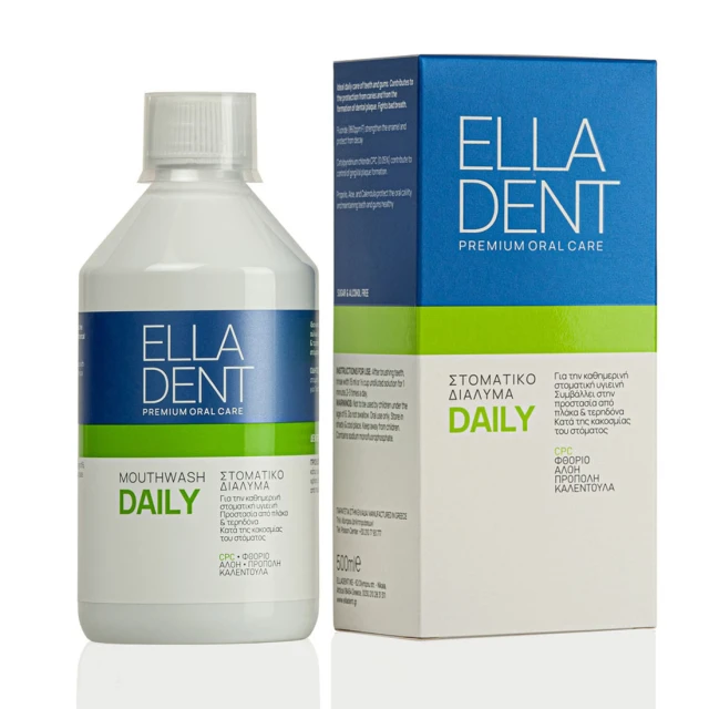 Elladent Daily Στοματικό Διάλυμα 500ml | Smile-pharmacy.gr