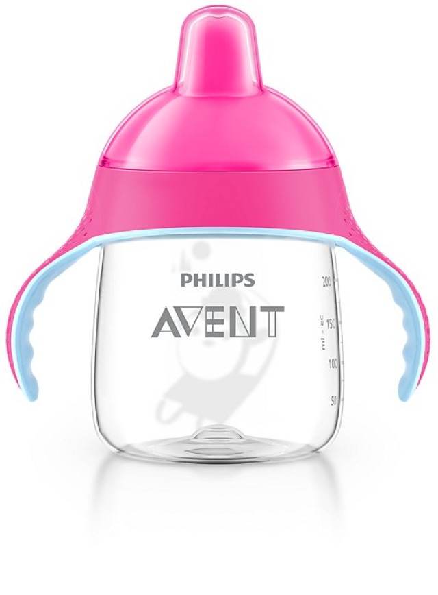 AVENT Κύπελλο με λαβές 260ml (ροζ) 12M+ SCF753/07