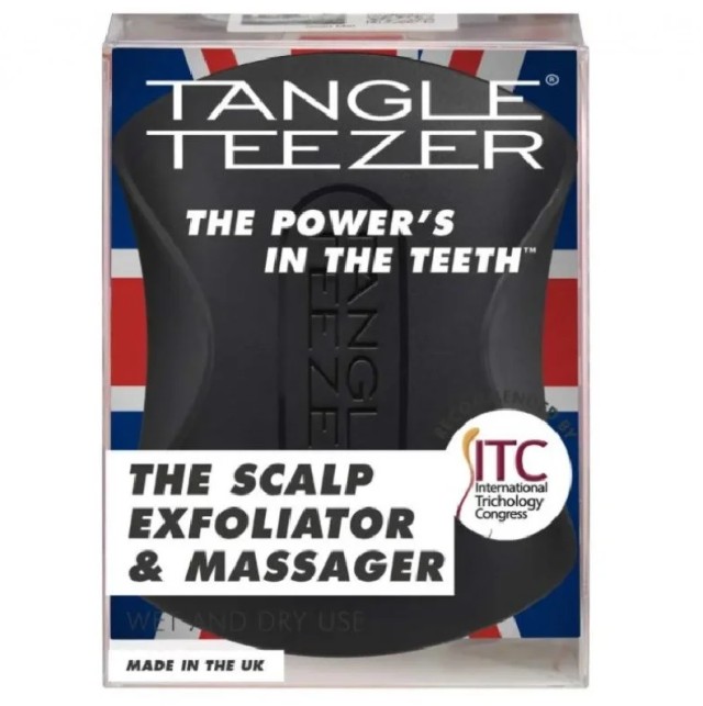 Tangle Teezer The Scalp Exfoliator And Massager Onyx Black 1τμχ