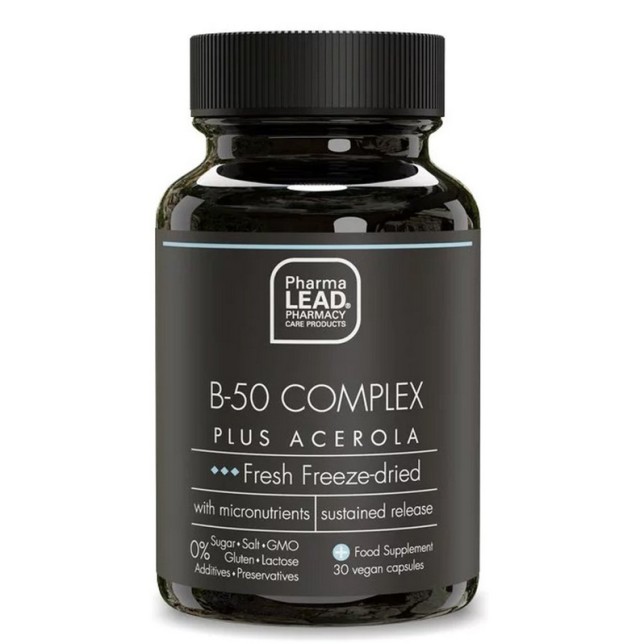 Pharmalead Black Range B-50 Complex Plus Acerola 30caps
