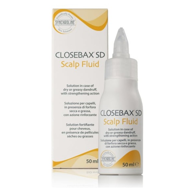 Synchroline Closebax SD Scalp Fluid Διάλυμα για Ξηρή ή Λιπαρή Πιτυρίδα 50ml