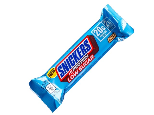 Snickers HiProtein Low Sugar Μπάρα Υψηλής Πρωτεΐνης Crisp 55gr