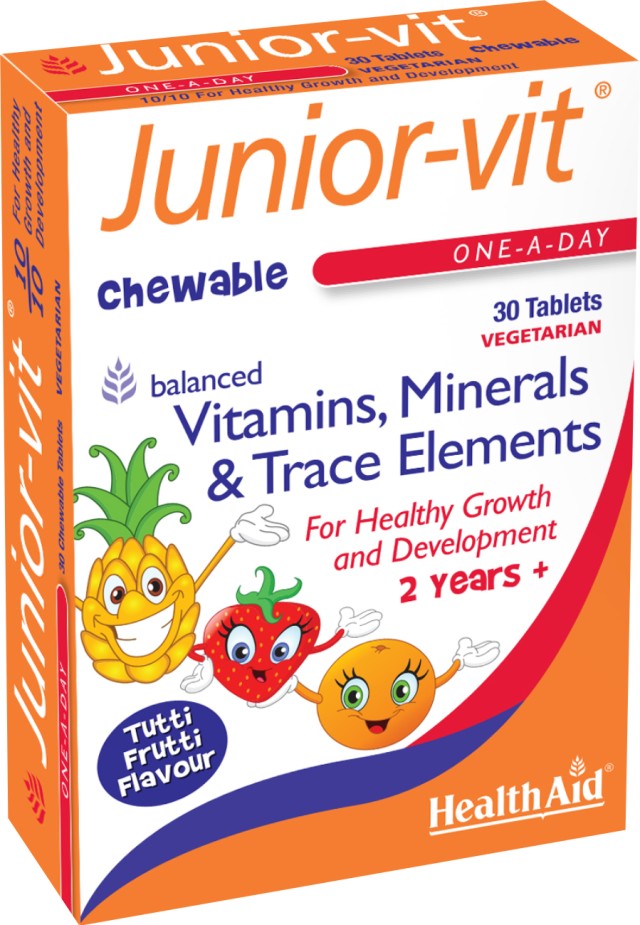 Health Aid JUNIOR VIT™ TABLETS 30'S -BLISTER