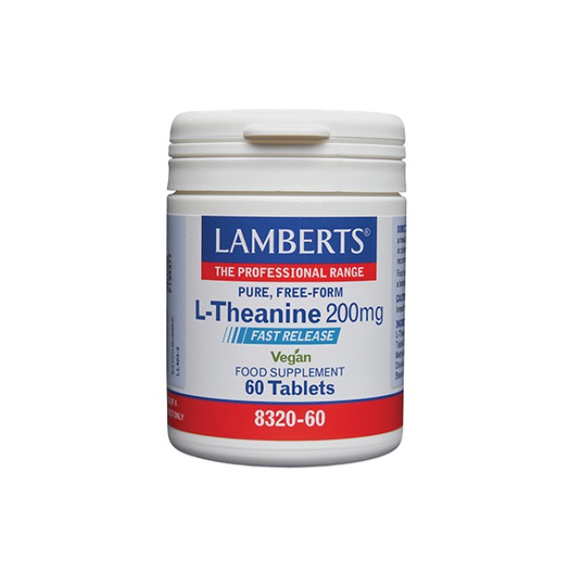 LAMBERTS L-THEANINE 200MG 60TABS