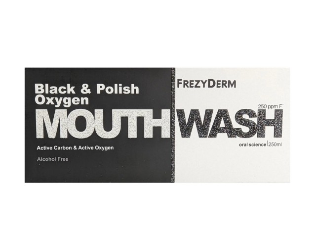 Frezyderm Black & Polish Oxygrn Στοματικό Διάλυμα 250ml