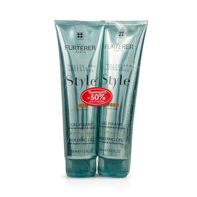 Rene Furterer Style Holding Gel X2 150ml Eκπτωση -50% στο 2ο Προϊόν