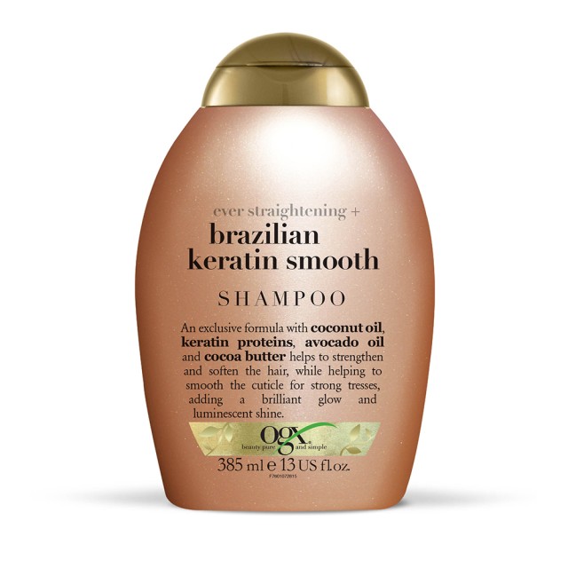 OGX Brazilian Keratin Therapy Σαμπουάν Λείανσης 385ml