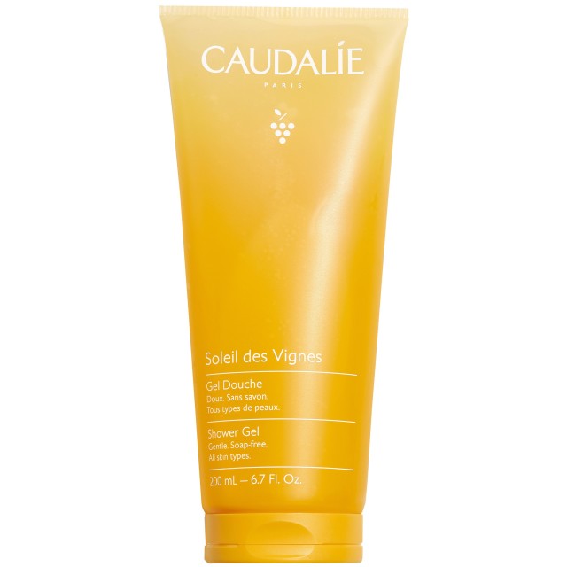 Caudalie Soleil Des Vignes Shower Gel Αφρόλουτρο με Αλόη Νότες Καρύδας Άνθη Πορτοκαλίας & Γιασεμί 200ml