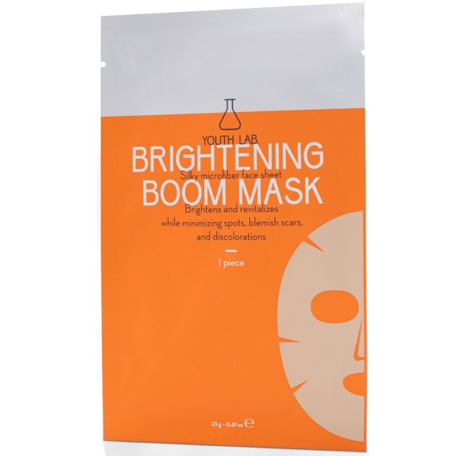 Youth Lab Brightening Boom Mask Silky Microfiber Face Sheet 1τμχ