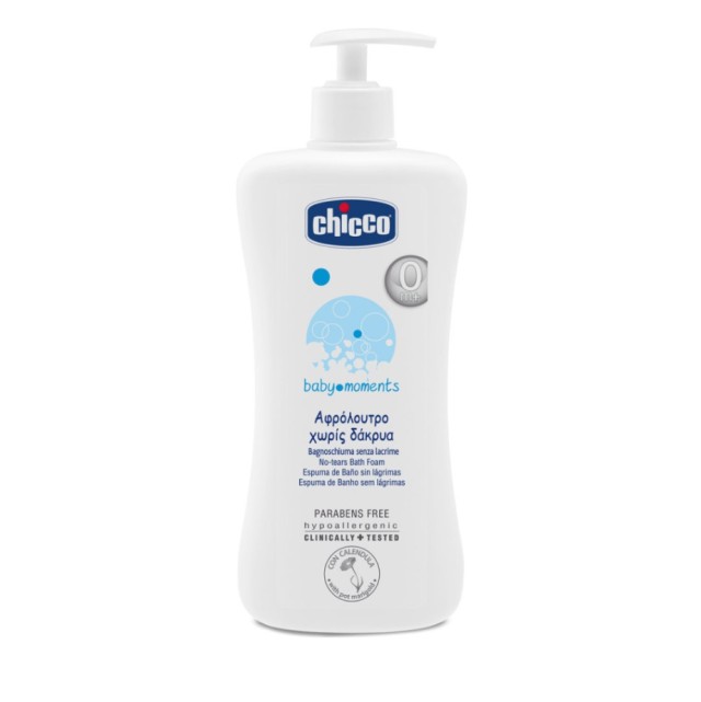 Chicco Baby Moments Αφρόλουτρο Χωρίς Δάκρυα 0m+ 300ml