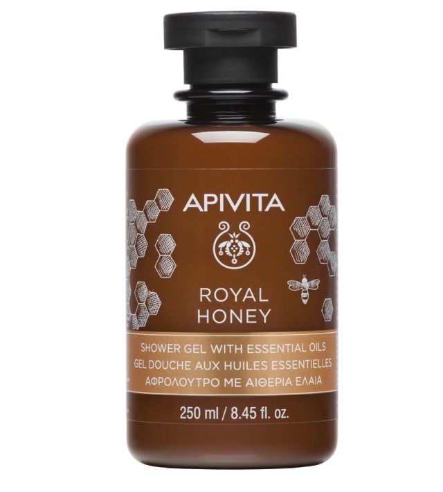 Apivita Royal Honey Shower Gel with Essential Oils 250ml