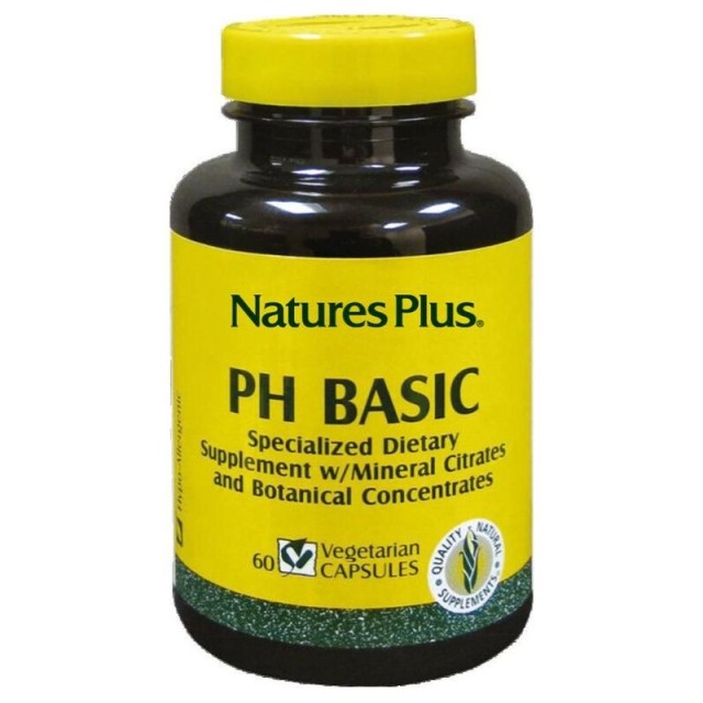 Nature's Plus BASIC PH, 60VCAPS