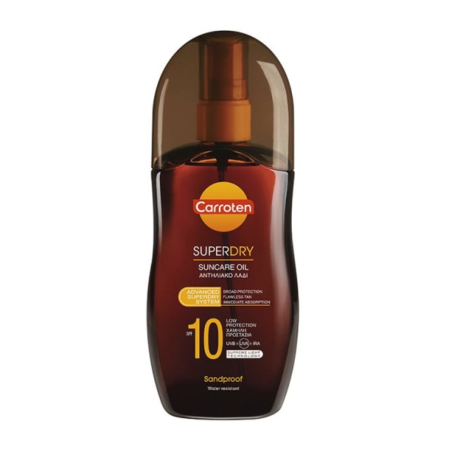 Carroten Super Dry Suncare Oil Spray SPF10 125ml