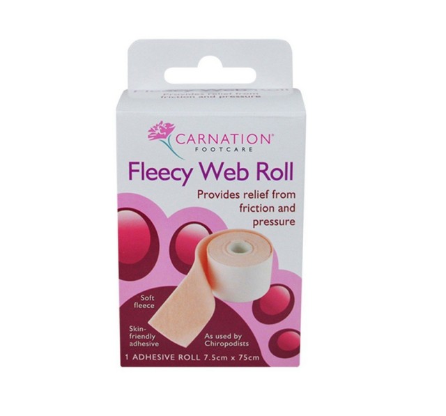 Vican Carnation Fleecy Web Roll 7.5cm x 75cm Προστατευτικό αυτοκόλλητο σε Ρολό 1τμχ