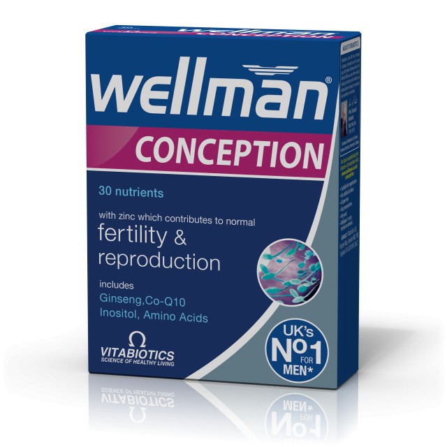 Vitabiotics Wellman Conception 30Tabs