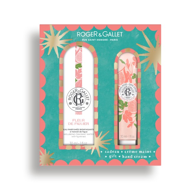 Roger & Gallet Fleur de Figuier Eau Parfume 30ml & ΔΩΡΟ Roger & Gallet Fleur de Figuier Hand Cream 30ml