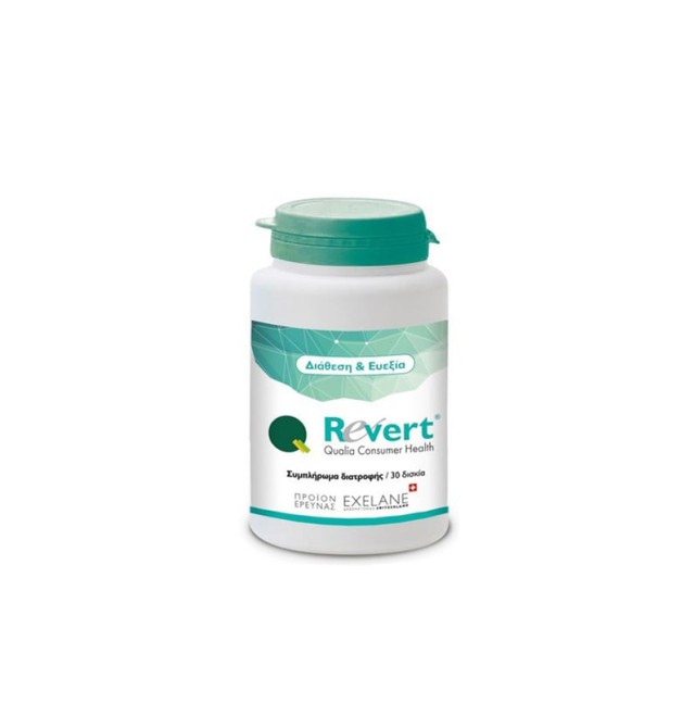 Exelane Revert Συμπλήρωμα Διατροφής για Καλή Διάθεση & Ενέργεια 30veg.caps