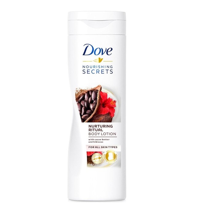 Dove Nourishing Secrets Nurturing Ritual Body Lotion With Cacao Butter and Hibiscus 250ml