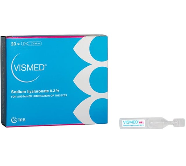Vismed Lubricant Ophthalmic Gel 20x0.45ml