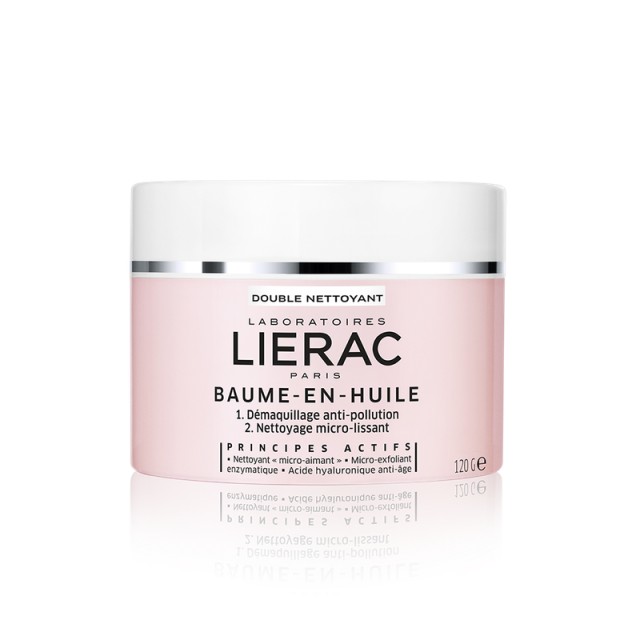 Lierac Demaquillant Baume en Huile Balm σε Έλαιο Διπλού Καθαρισμού για ξηρές επιδερμίδες 120gr