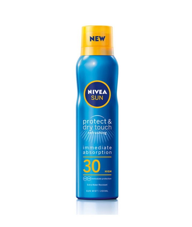 NIVEA SUN Protect & Dry Touch Mist Spray SPF 30, 200ml