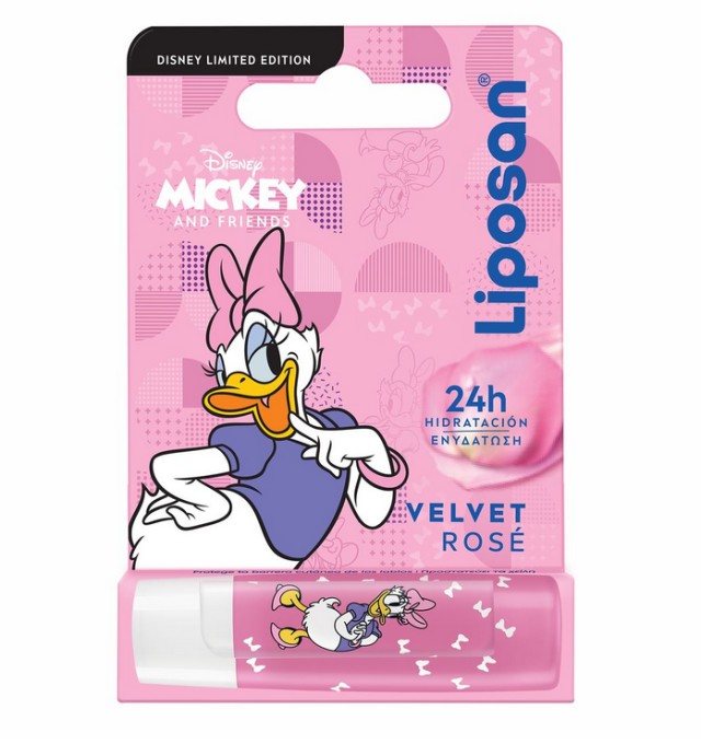 Liposan Velvet Rose Disney Limited Edition Daisy & Friends 4,8g