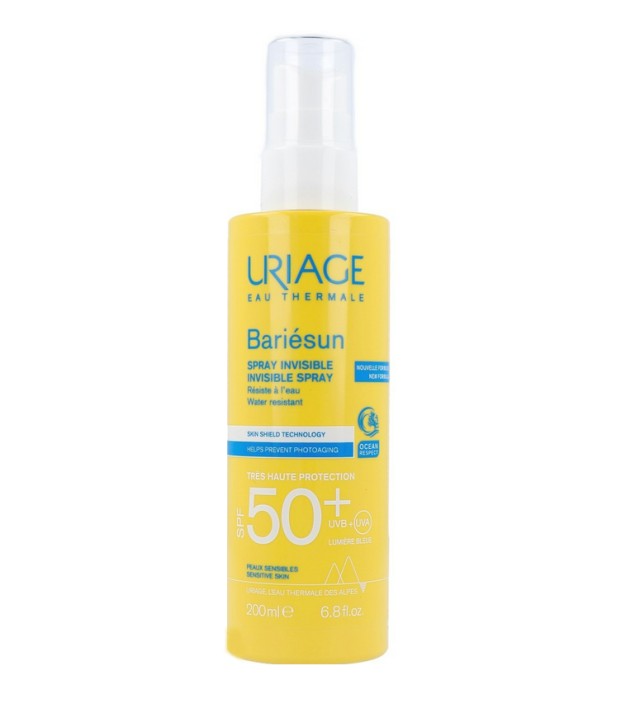 Uriage Bariesun Spray Spf 50+ Αντιηλιακό Σπρέι Σώματος Με Άρωμα 200ml