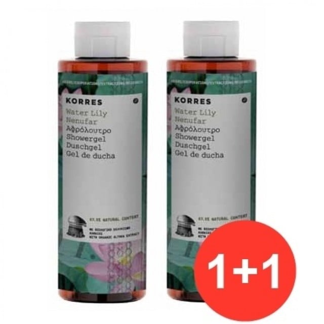 KORRES ΑΦΡΟΛΟΥΤΡΟ WATER LILY 250ML 1+1 ΔΩΡΟ