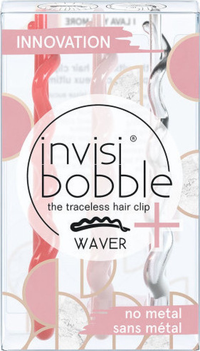 Invisibobble Waver+ Marblelous I Lava You More 3τμχ
