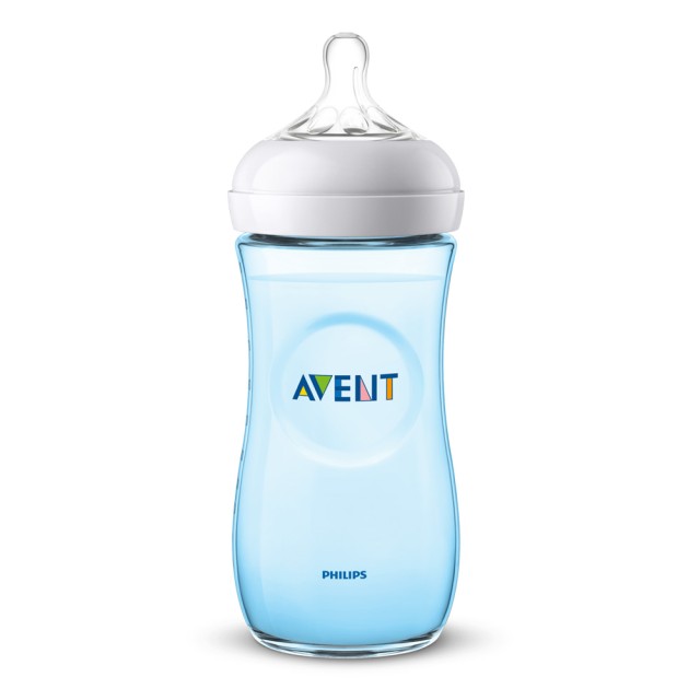 Avent Natural Μπιμπερό 330ml - χωρίς BPA (ΜΠΛΕ) SCF038/17