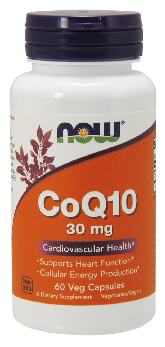 Now Foods CoQ10 30mg 60 Veget.caps