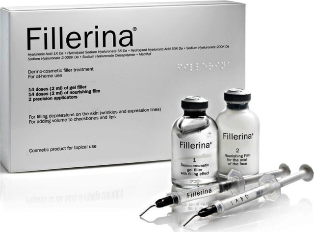 Fillerina Dermo-Cosmetic Filler Treatment Grade 4 Αγωγή Γεμίσματος των Ρυτίδων 2x30ml