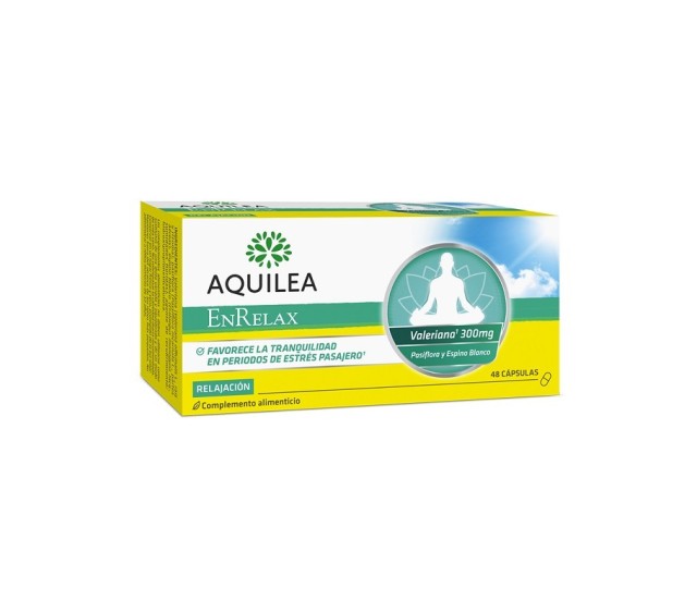 Aquilea Enrelax Valeriana 300mg  Συμπλήρωμα για Άγχος & Αϋπνία 48caps