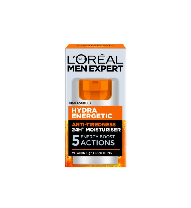 L'Oreal Paris Men Expert Hydra Energetic Cream 24ωρη Ενυδατική Κρέμα Κατά των Σημαδιών Κούρασης 50ml
