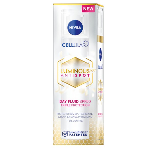 NIVEA Cellular Luminous630 Κρέμα Ημέρας Κατά των Κηλίδων SPF50 40ml  NEO