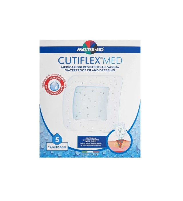 Master Aid Cutiflex  12,5x12,5cm (7,5x7,5) 5τεμ.