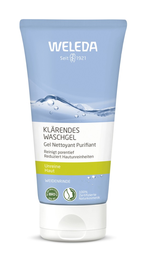 Weleda Naturally Clear Purifying Gel Cleanser Τζελ για Βαθύ Καθαρισμό 100ml